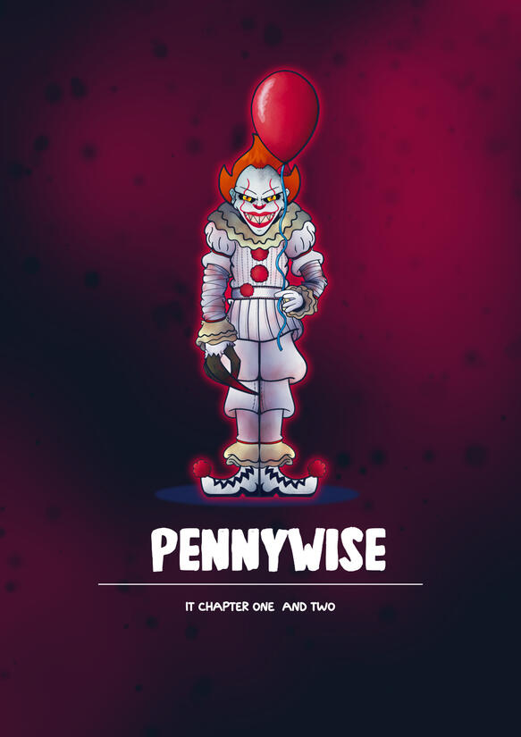 Pennywise illustration.