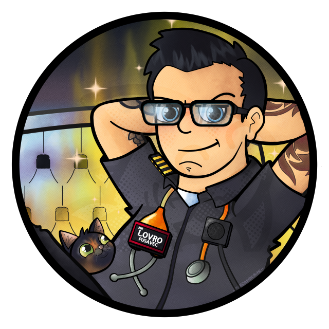 Avatar illustration for a GTA Rp medic character.